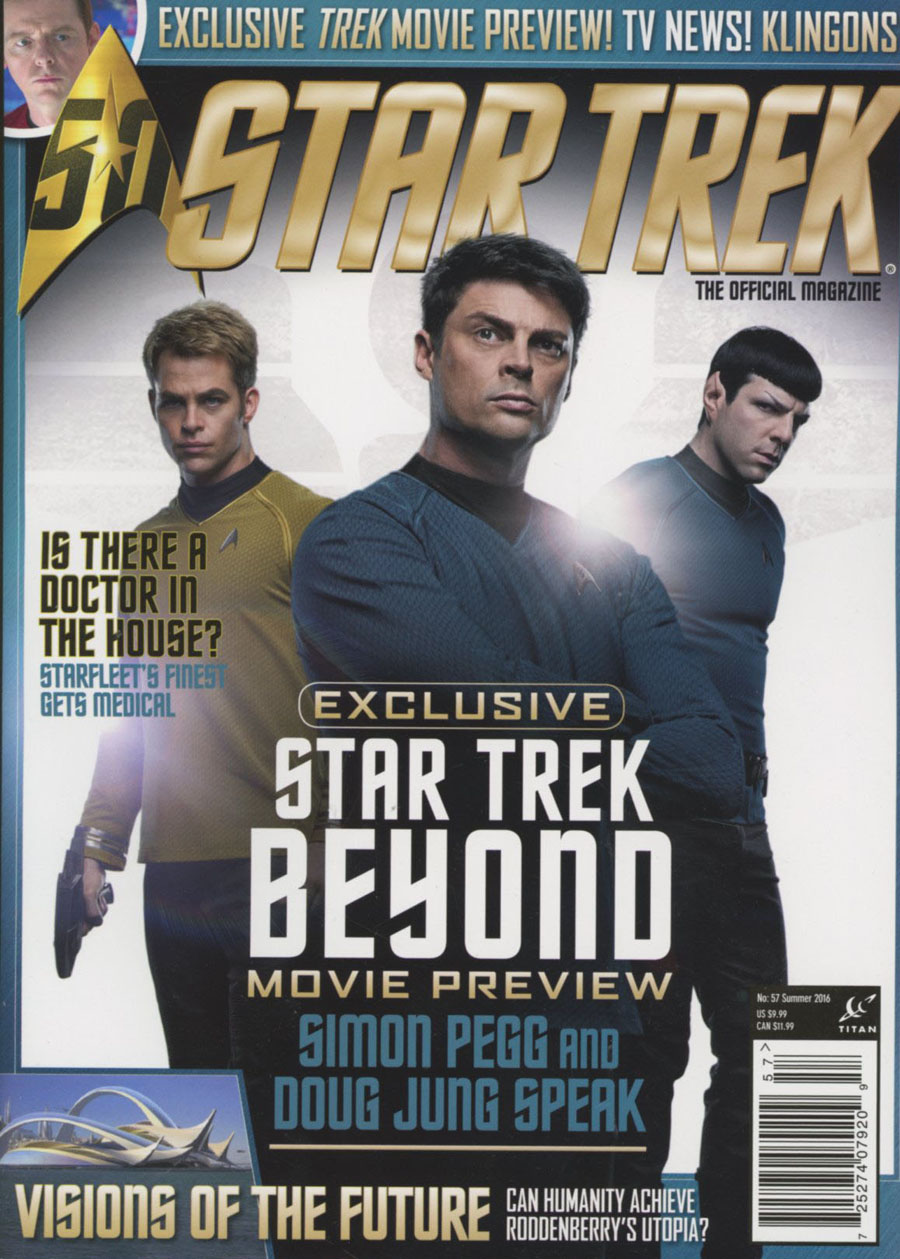 Star Trek Magazine #57 Summer 2016 Newsstand Edition
