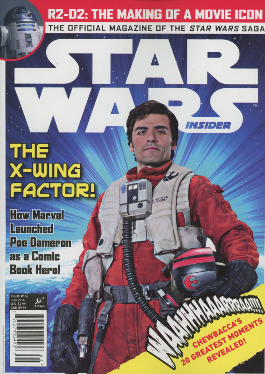 Star Wars Insider #166 July 2016 Newsstand Edition