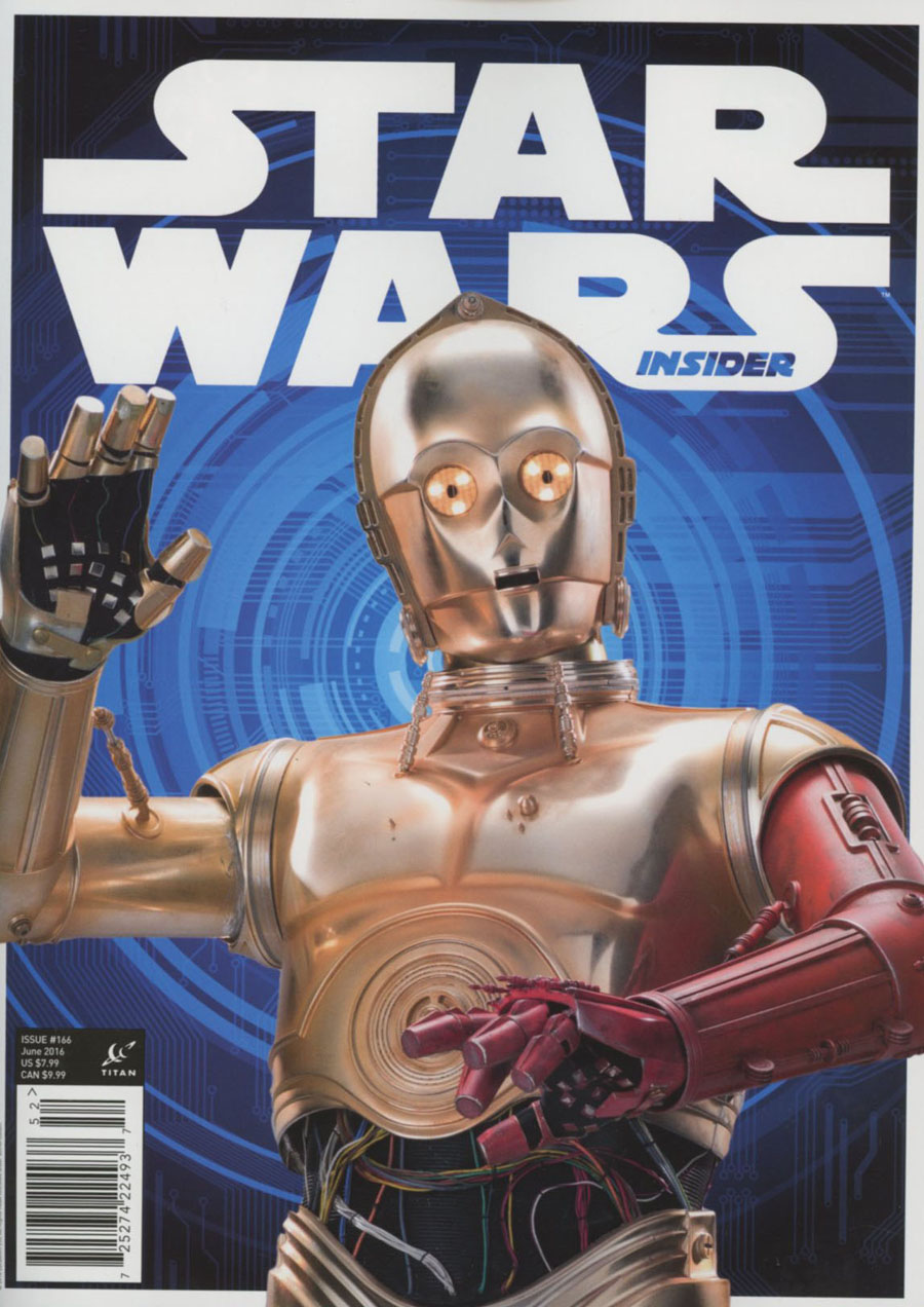 Star Wars Insider #166 July 2016 Previews Exclusive Edition