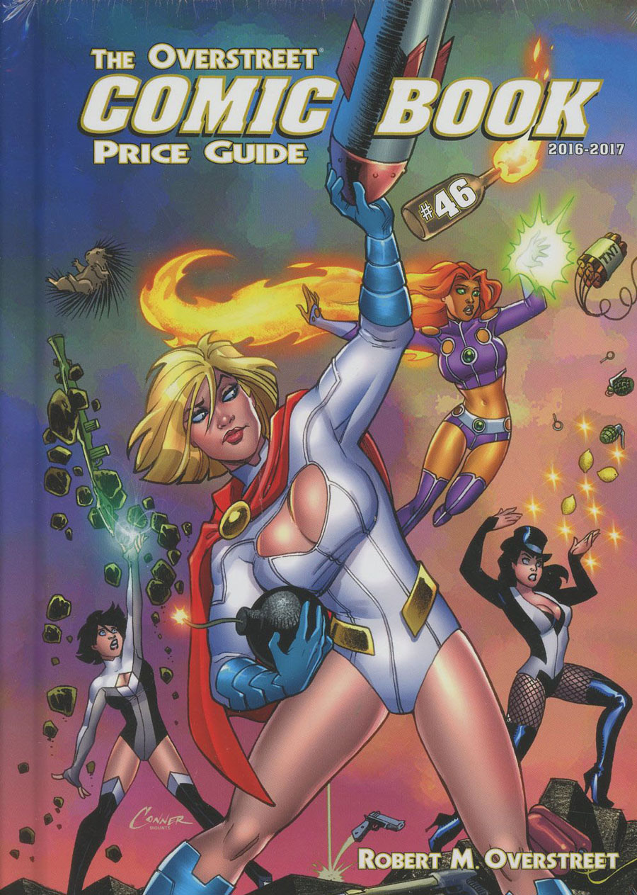 Overstreet Comic Book Price Guide Vol 46 HC Power Girl Cover
