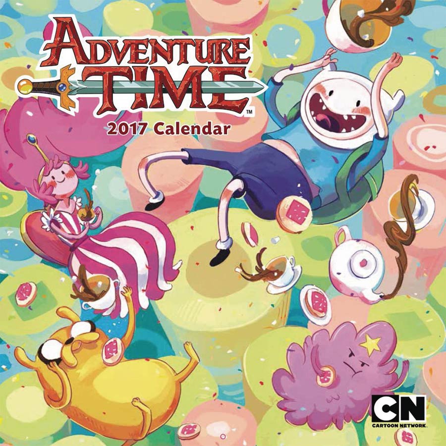 Adventure Time 16-Month 2017 Wall Calendar