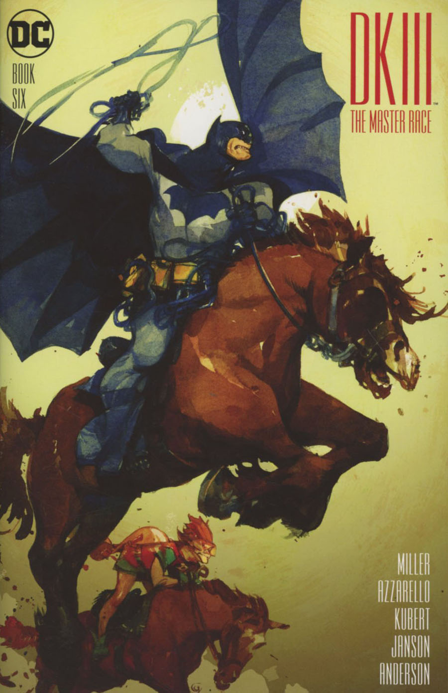 Dark Knight III The Master Race #6 Cover G Incentive Greg Tocchini Variant Cover
