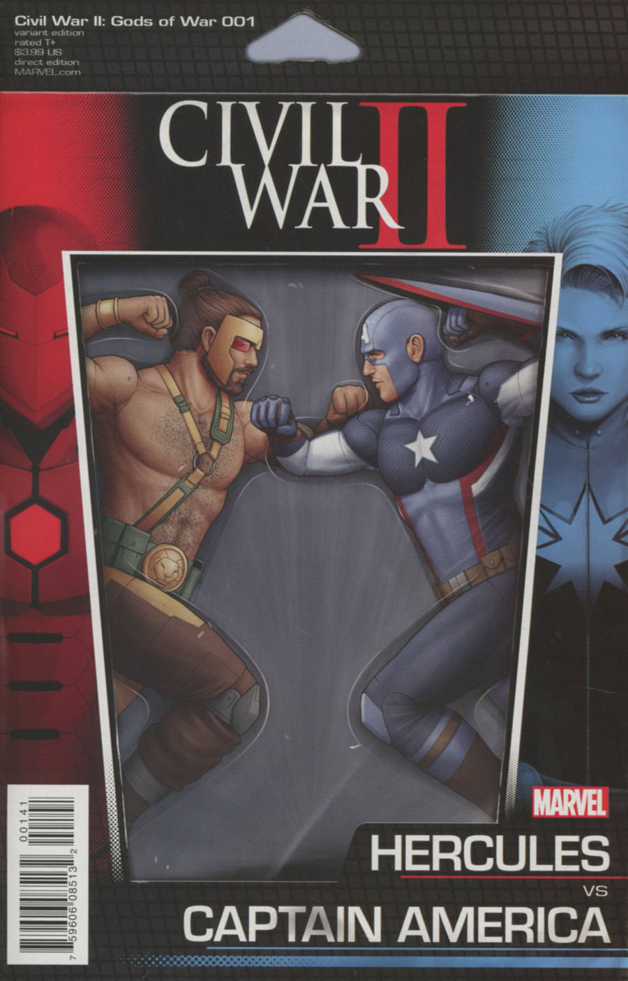 Civil War II Gods Of War #1 Cover C Variant John Tyler Christopher Action Figure Cover