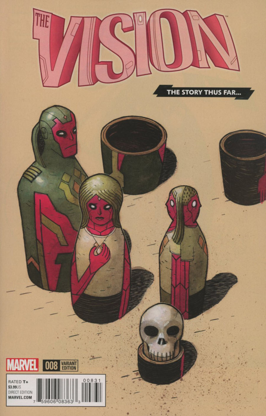 Vision Vol 2 #8 Cover B Variant Story Thus Far Cover