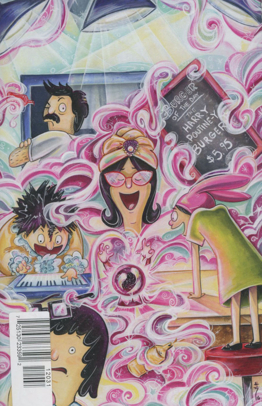 Bobs Burgers Vol 2 #12 Cover C Rare Sara Richard Virgin Cover