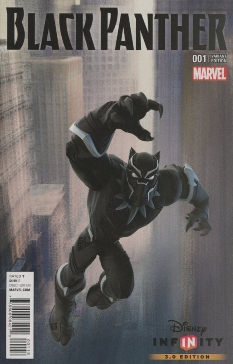 Black Panther Vol 6 #1 Cover G Incentive KABAM Game Variant Cover