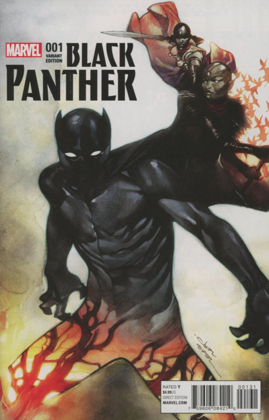 Black Panther Vol 6 #1 Cover K Incentive Olivier Coipel Variant Cover