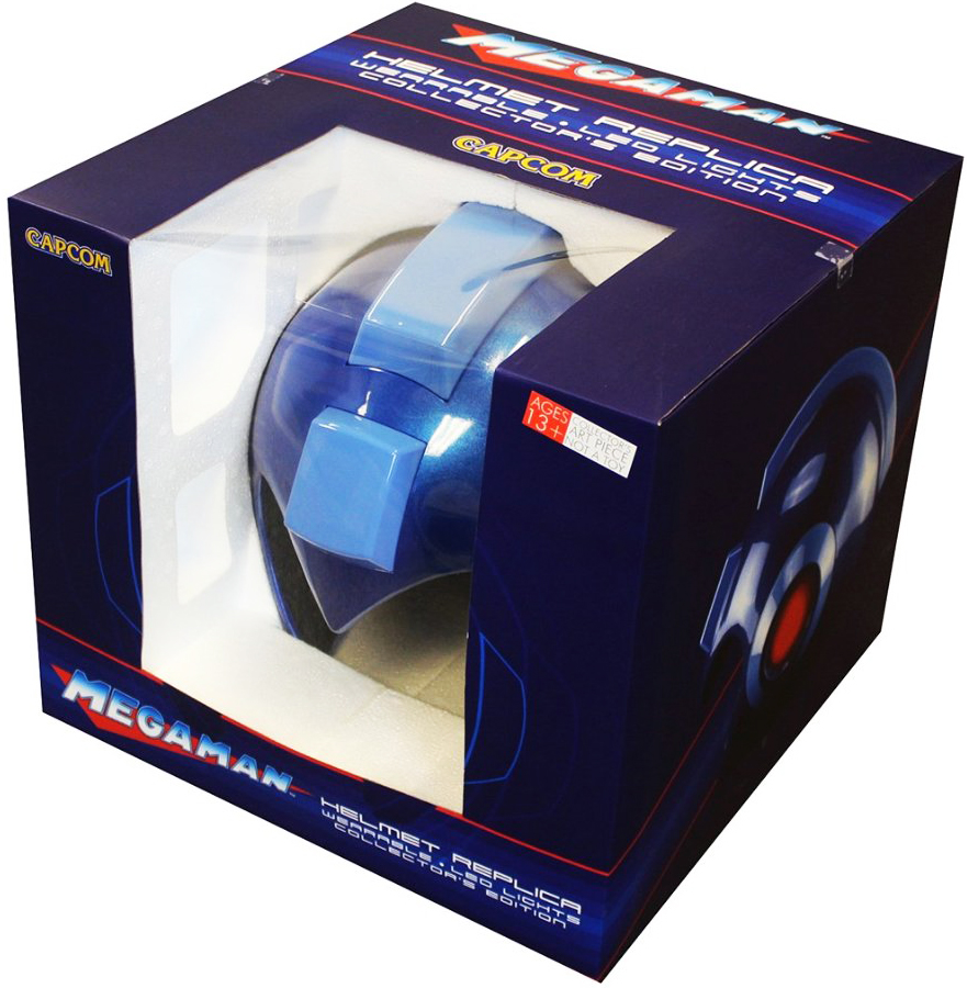 Mega Man Wearable Helmet Replica - Mega Buster Blue