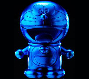 Absolute Chogokin Fujiko F Fujio Characters - Doraomon Blue Variant Die-Cast Mini-Figure