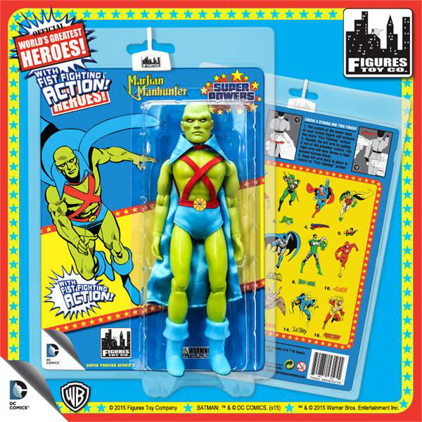 DC Super Powers 8-Inch Retro Action Figure Series 3 - Martian Manhunter