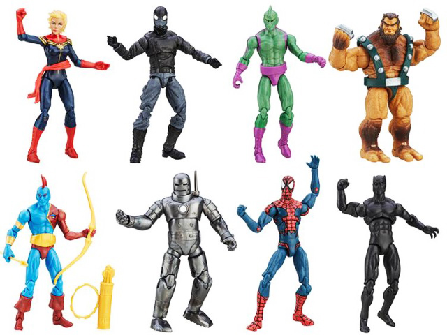 Marvel Legends 3.75-Inch Action Figure Assortment 201601 Complete 8-Figure Set