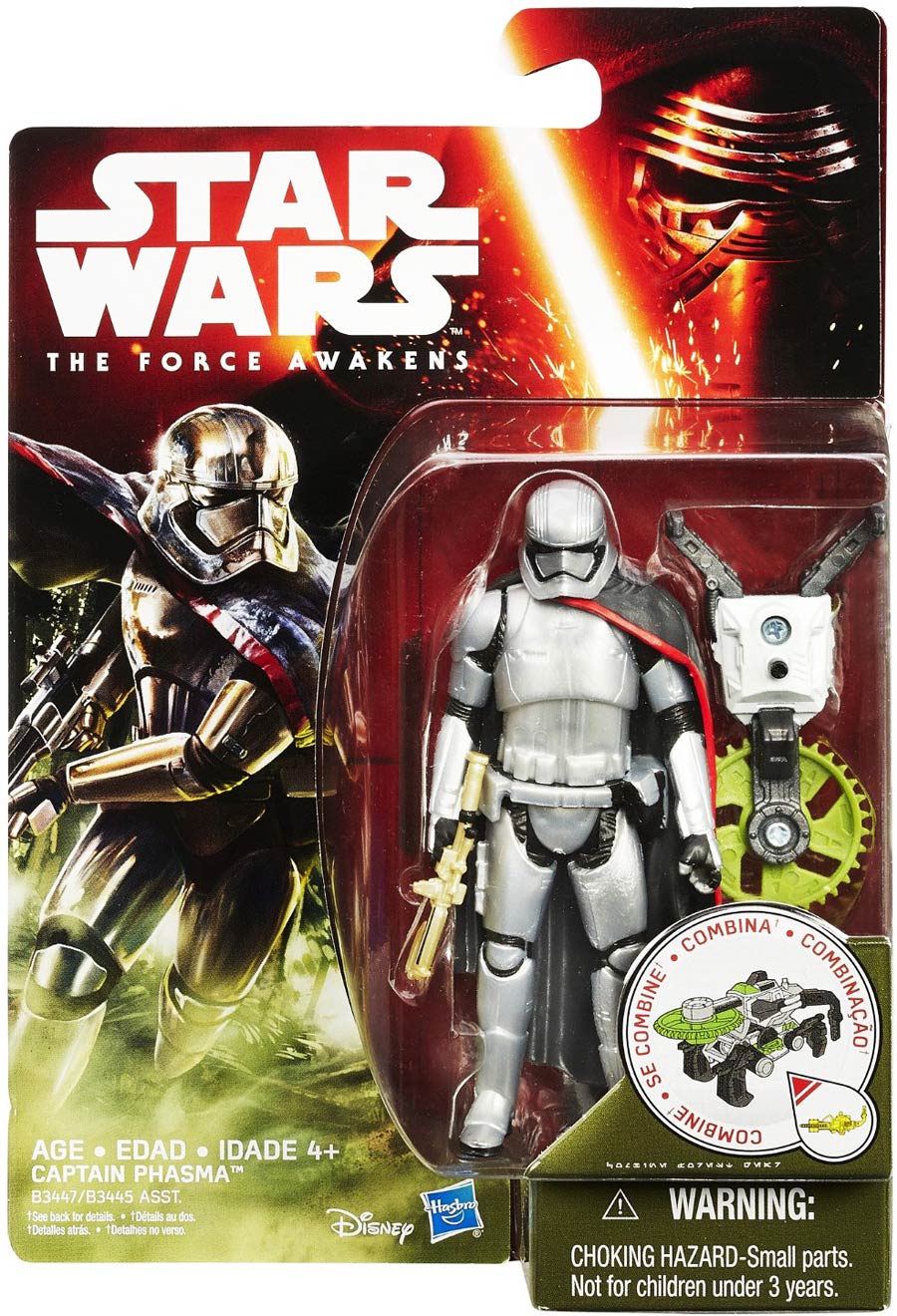Star Wars Episode VII The Force Awakens Jungle Space Action Figure Assortment 201602 - Captain Phasma