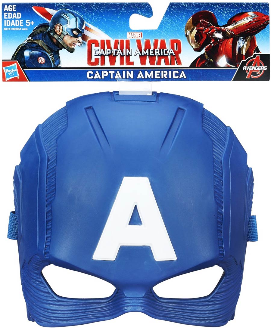 Captain America Civil War Hero Mask Assortment 201601 - Captain America