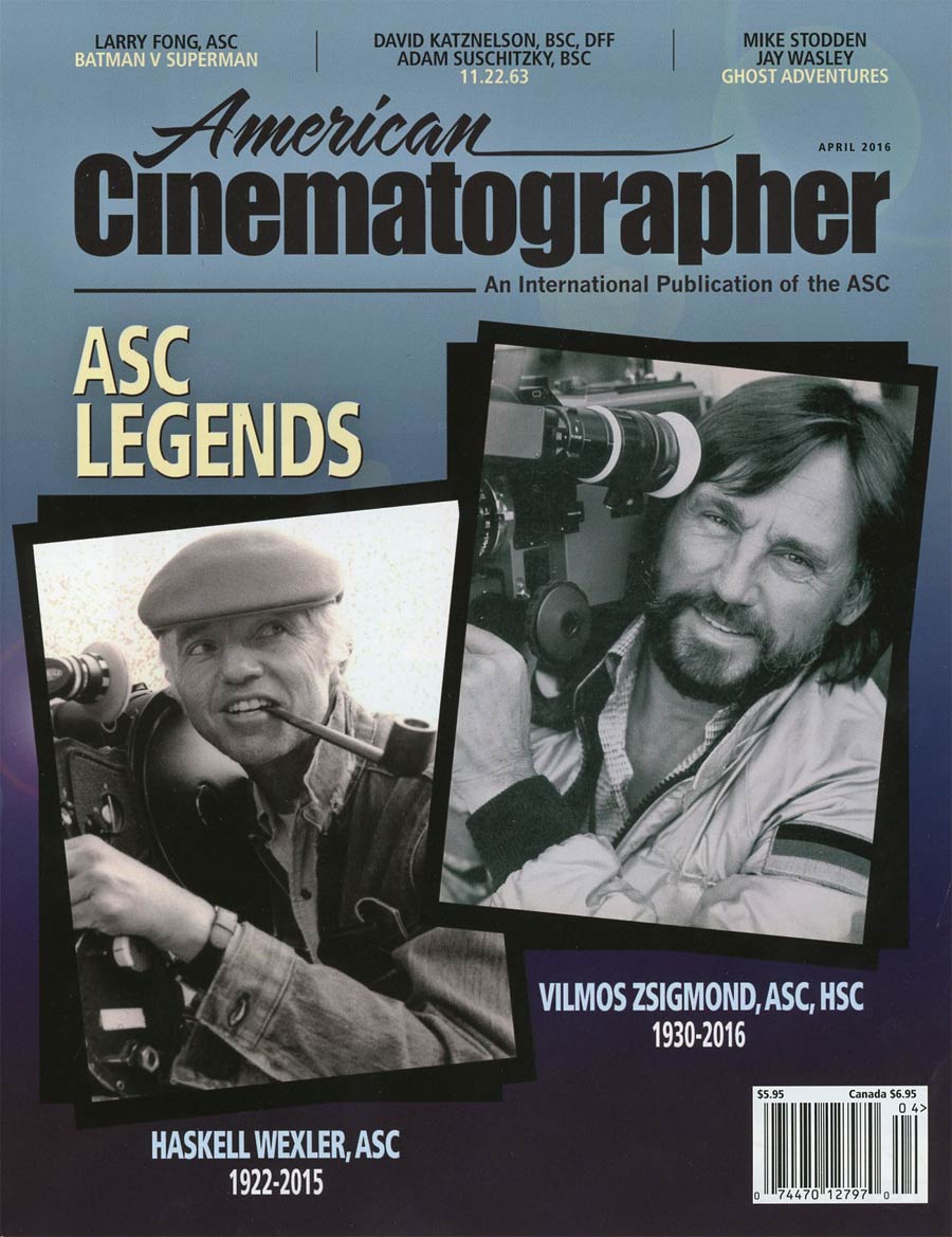 American Cinematographer Vol 97 #4 Apr 2016