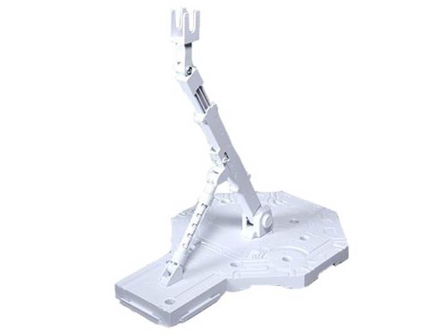 Gundam Display Stand -  Box Of 10 Units - Action Base 1 For 1/144 & 1/100 Kits - White