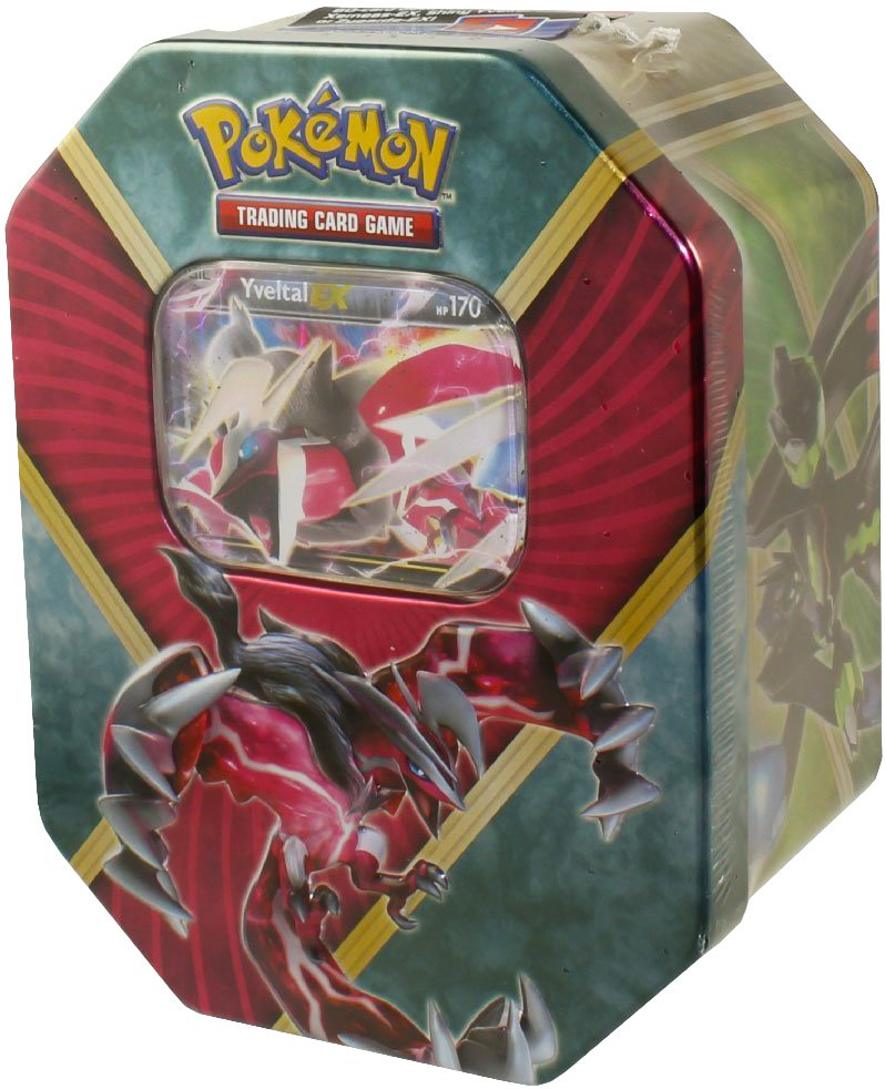 Pokemon TCG Shiny Kalos Tin - Shiny Yveltal EX