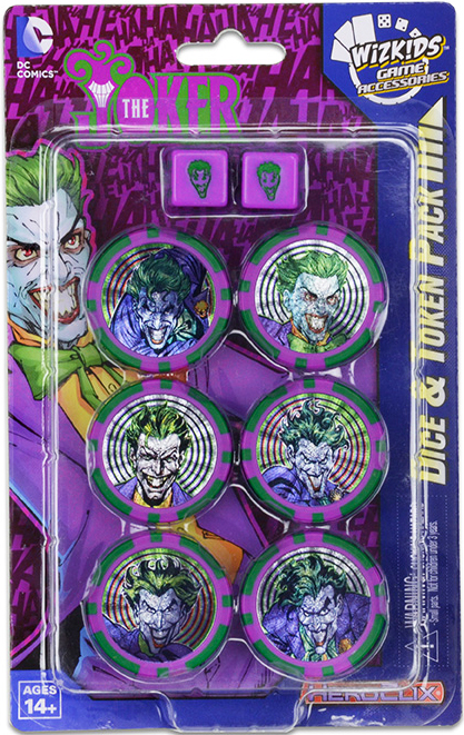 DC HeroClix The Joker Dice And Token Pack