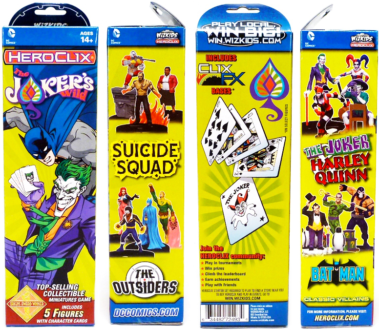 DC HeroClix The Jokers Wild Booster Pack