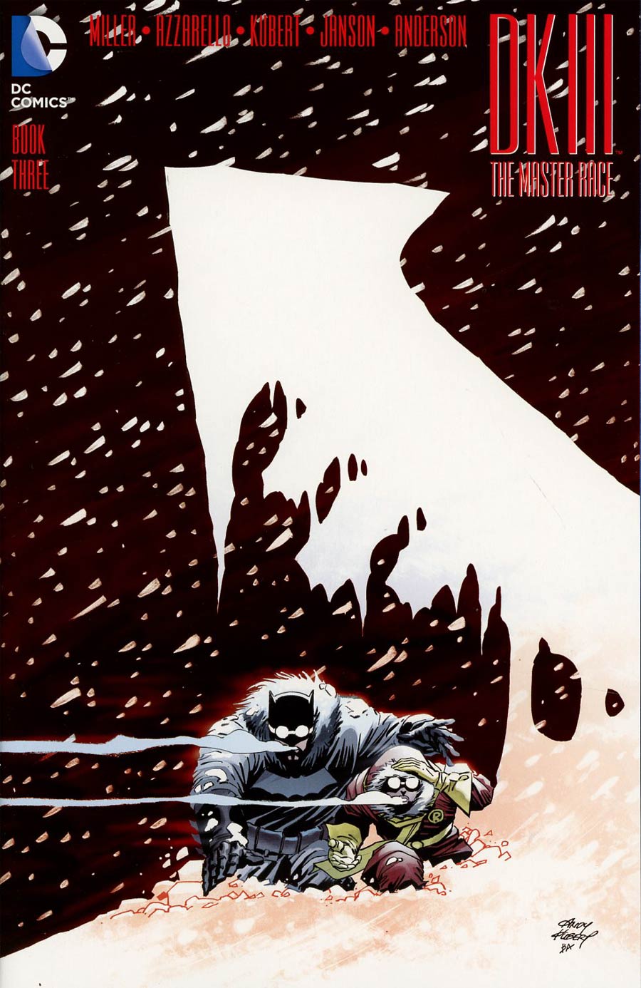 Dark Knight III The Master Race #3 Cover K 2nd Ptg Andy Kubert Variant Cover