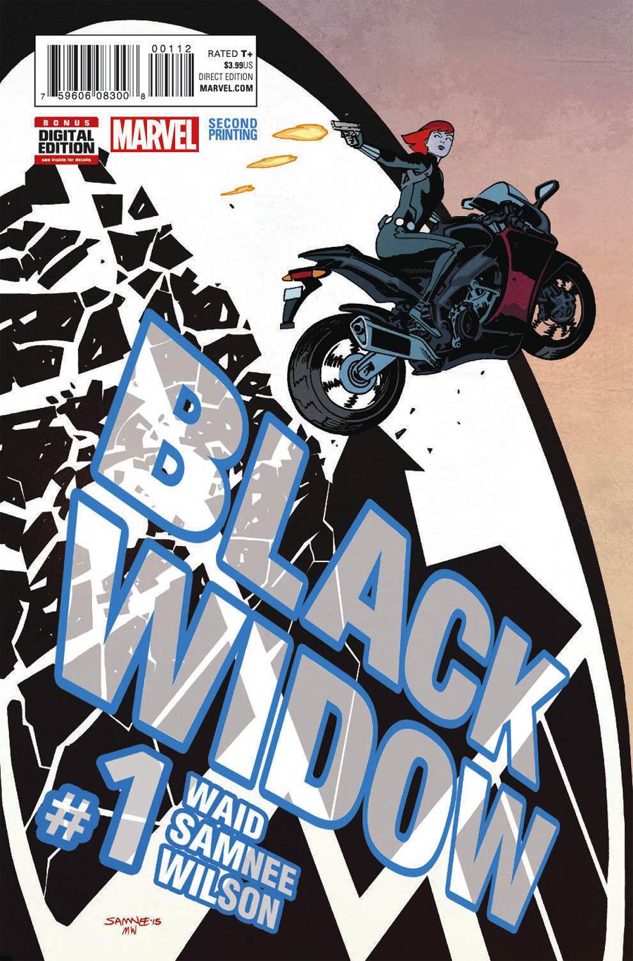 Black Widow Vol 6 #1 Cover G 2nd Ptg Chris Samnee Variant Cover