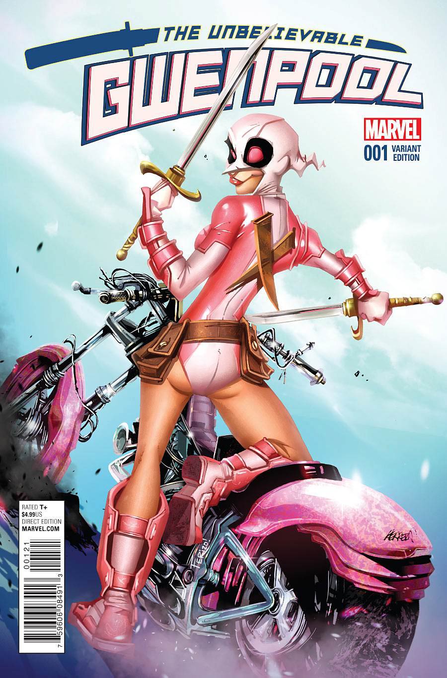 Gwenpool #1 Cover G Incentive Francisco Herrera Variant Cover