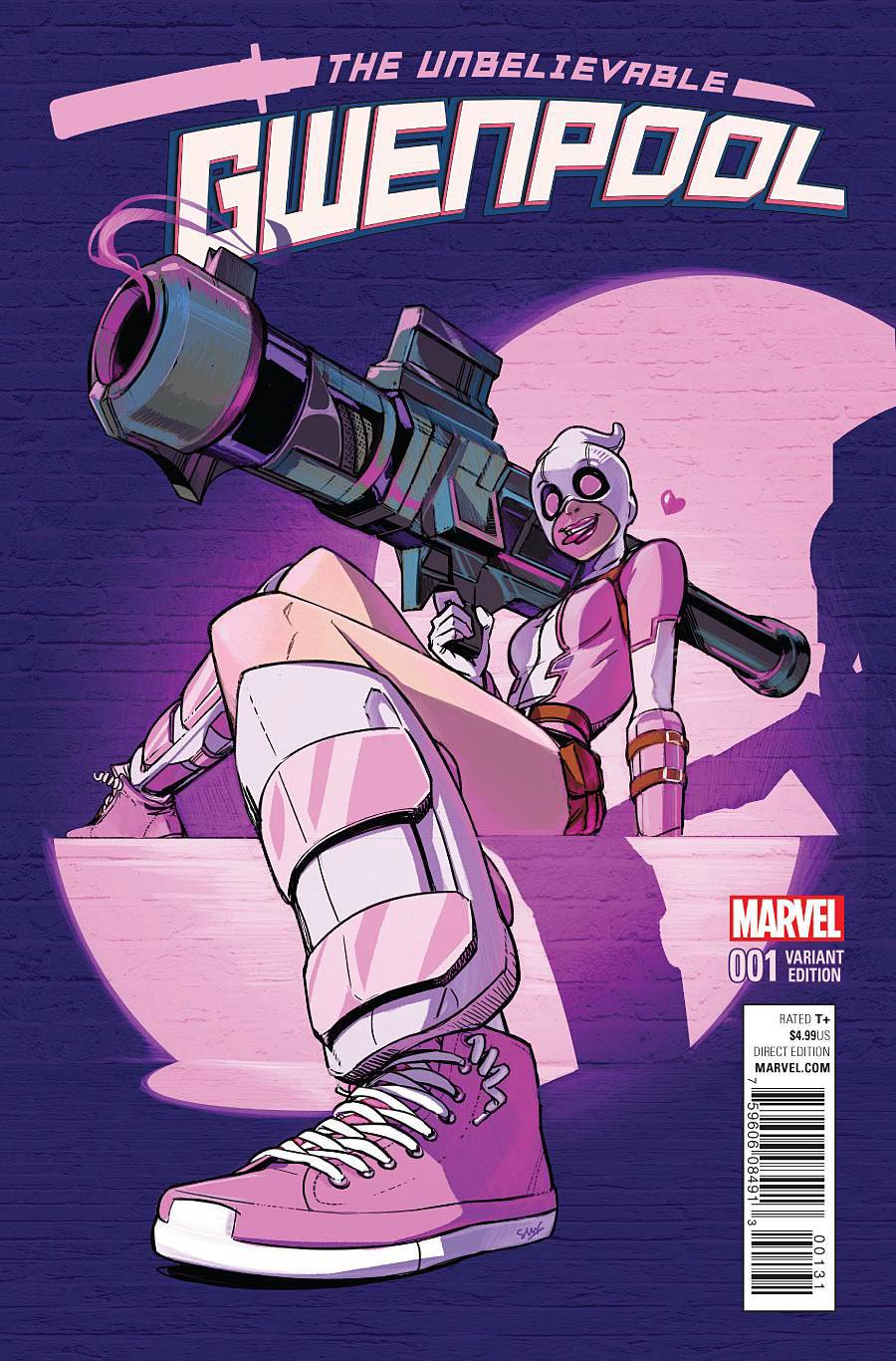 Gwenpool #1 Cover H Incentive Stacey Lee Variant Cover