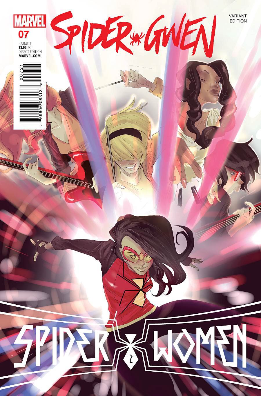 Spider-Gwen Vol 2 #7 Cover E Incentive Robbi Rodriguez Variant Cover (Spider-Women Part 2)