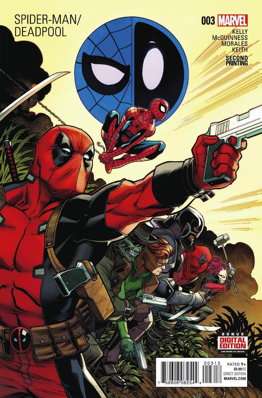 Spider-Man Deadpool #3 Cover C 2nd Ptg Ed McGuinness Variant Cover