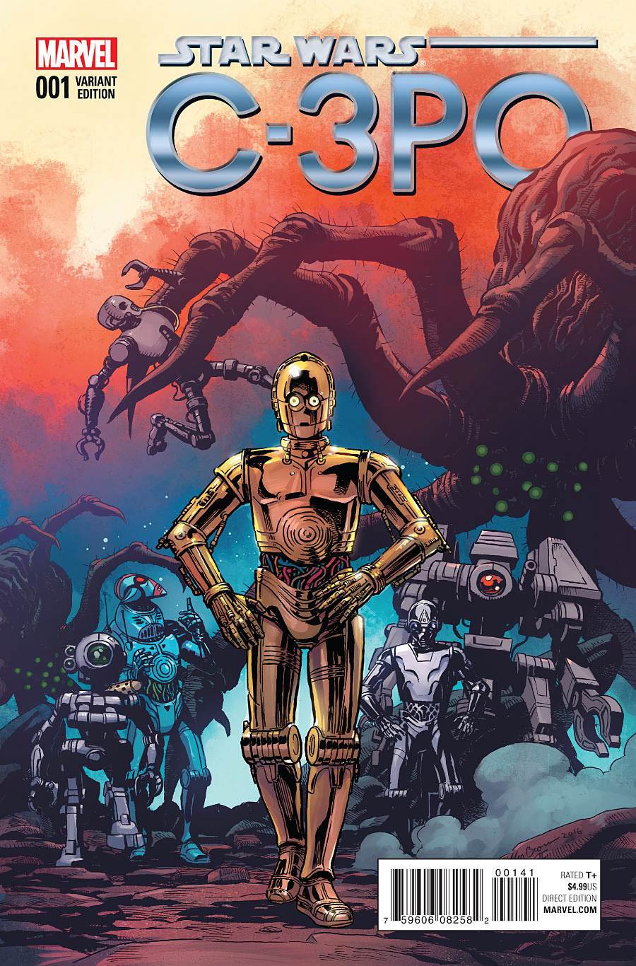 Star Wars Special C-3PO #1 Cover E Incentive Variant Cover