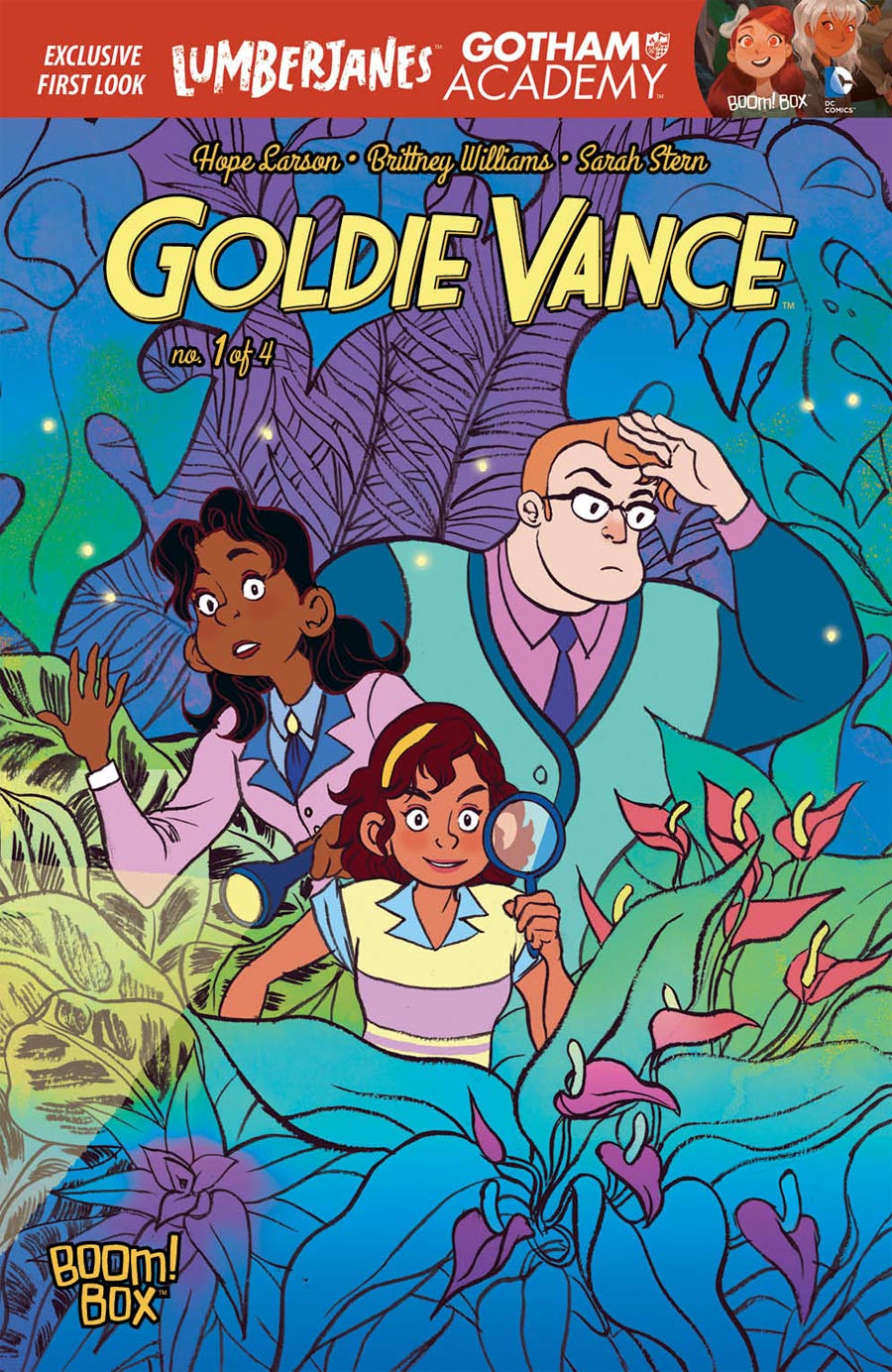 Goldie Vance #1 Cover B Variant Jen Wang CBLDF Cover