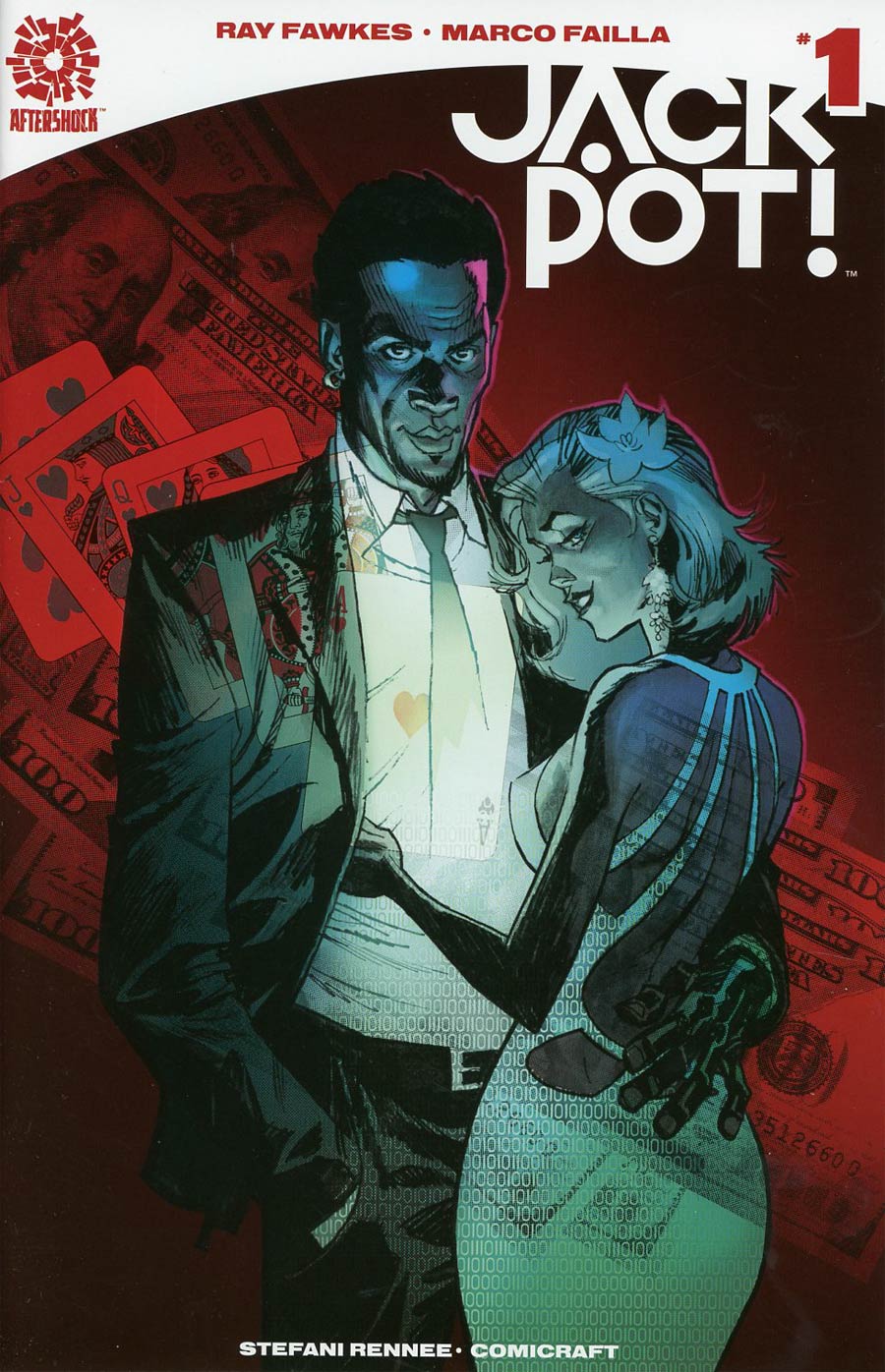 Jackpot (AfterShock Comics) #1 Cover B Incentive Andrew Robinson Variant Cover
