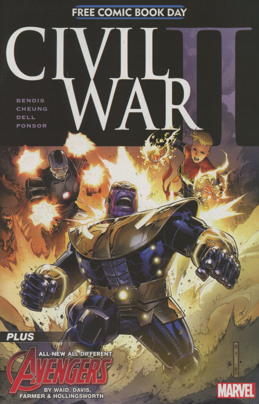 Civil War II #-1 Cover A FCBD 2016 Regular Edition