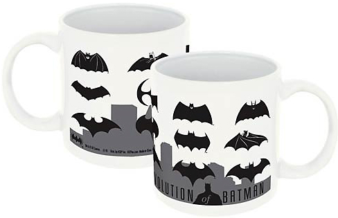 DC Comics 20-ounce Ceramic Mug - Batman Logo Evolution
