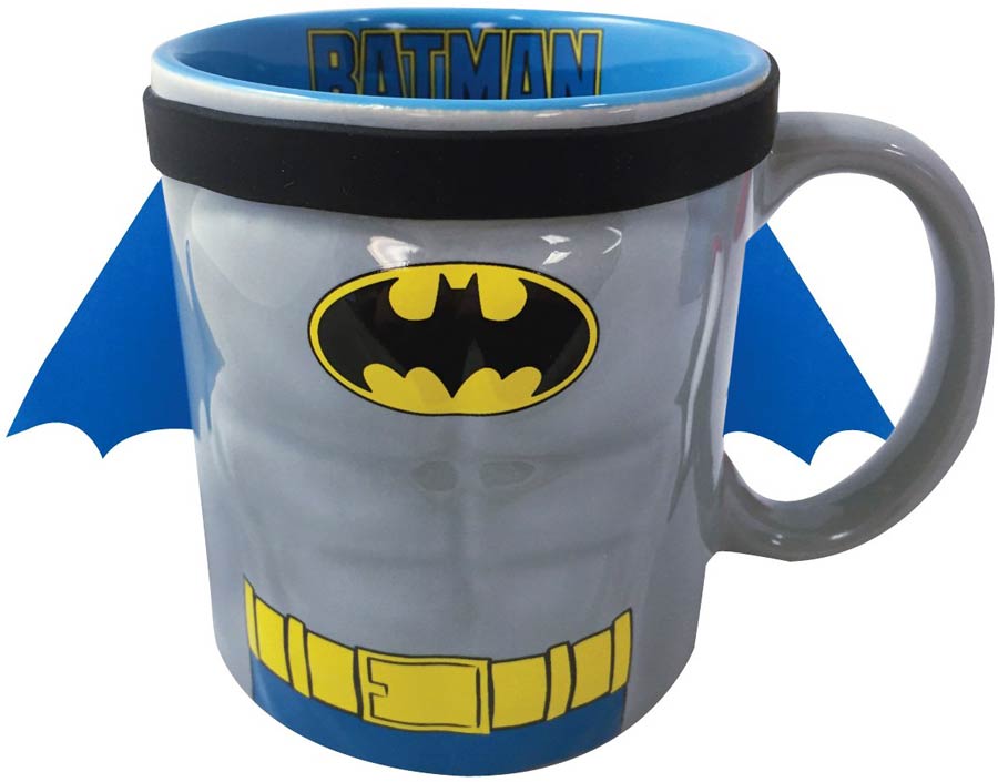 DC Comics 20-ounce Molded Cape Mug - Batman