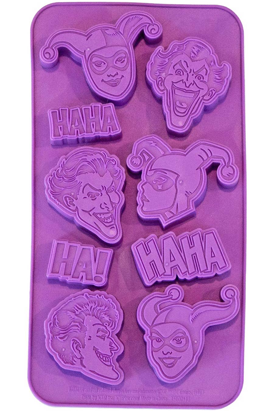 DC Comics Ice Cube Tray - Joker And Harley Quinn