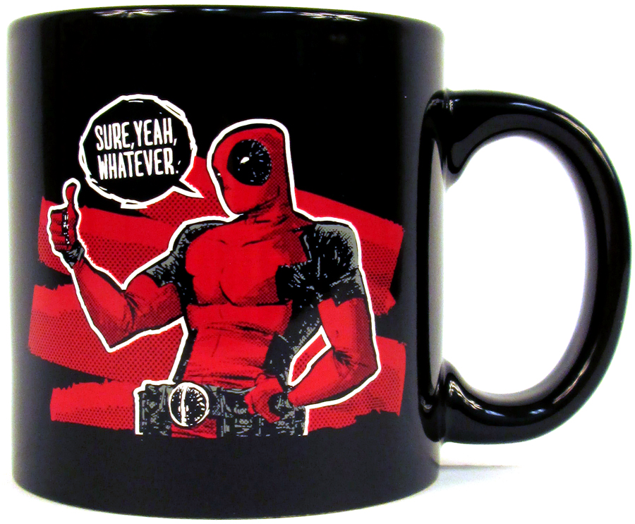 Marvel Comics 20-ounce Ceramic Mug - Deadpool Thumbs Up