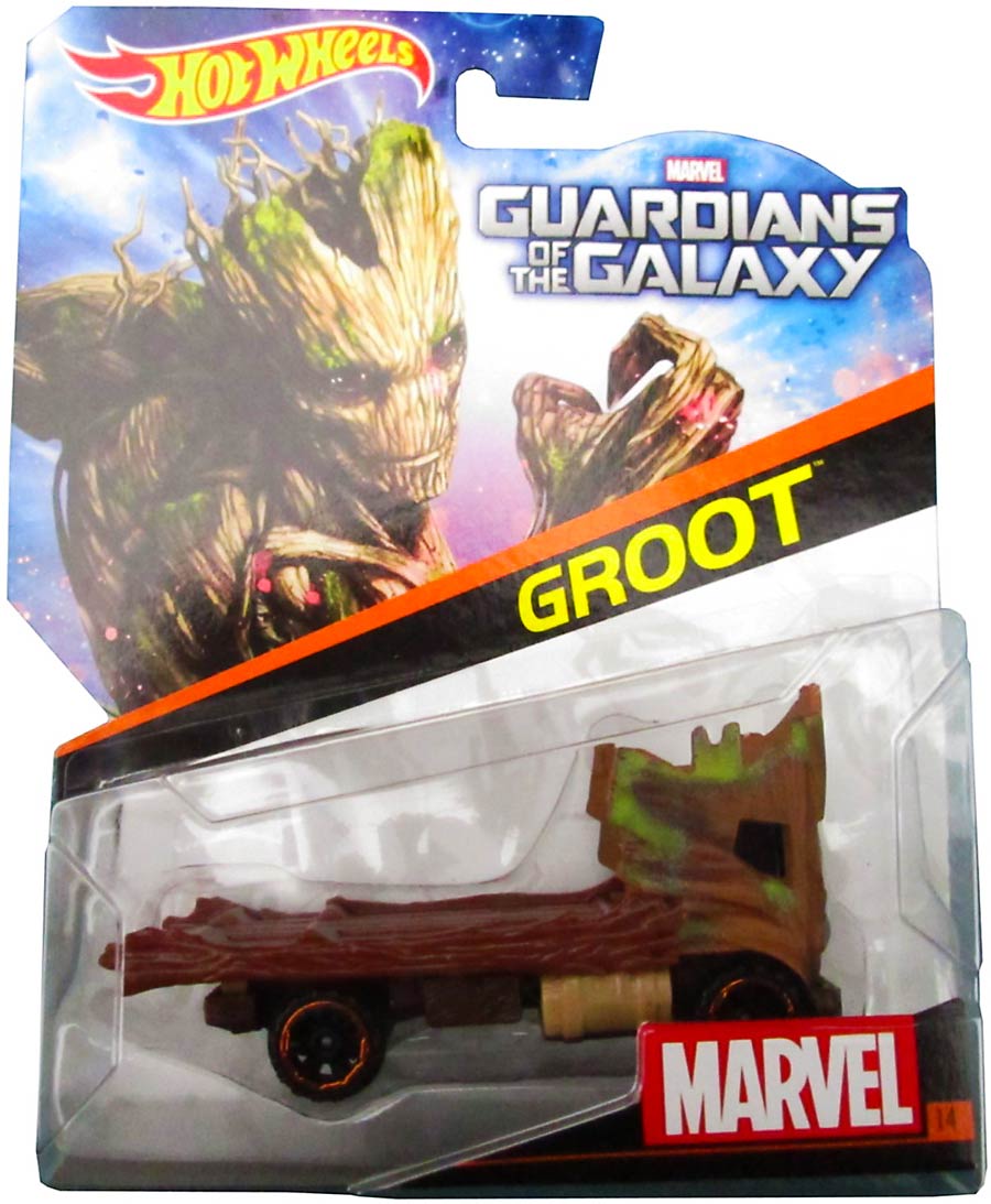 Hot Wheels Marvel 1/64 Die-Cast Car - Groot