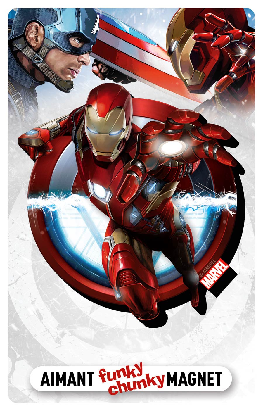 Marvel Comics Funky Chunky Magnet - Civil War Iron Man