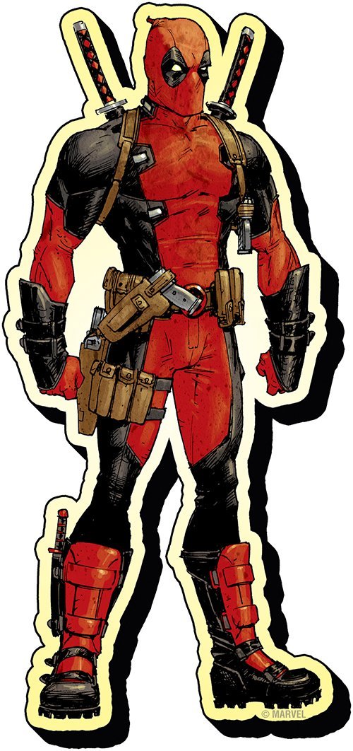 Marvel Comics Funky Chunky Magnet - Deadpool Standing