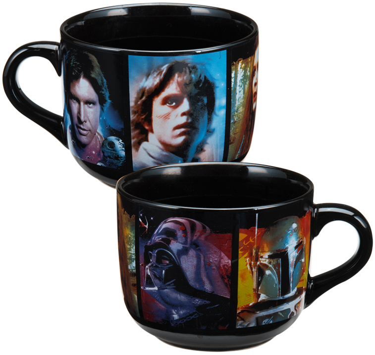 Star Wars 20-ounce Ceramic Soup Mug - Characters