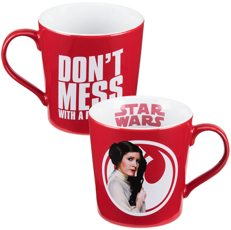 Star Wars 12-ounce Ceramic Mug - Princess Leia