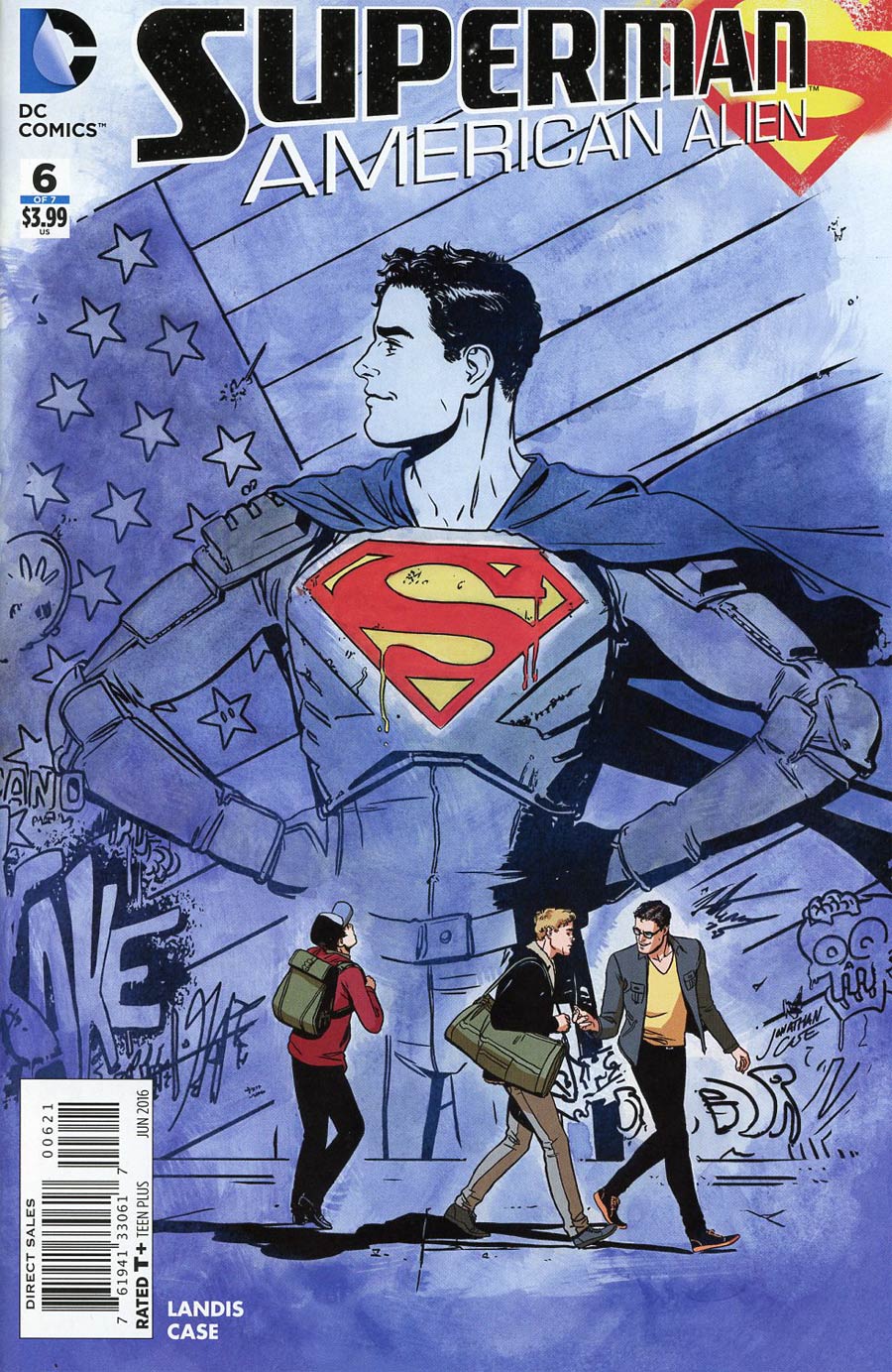 Superman American Alien #6 Cover B Incentive Jonathan Case Variant Cover