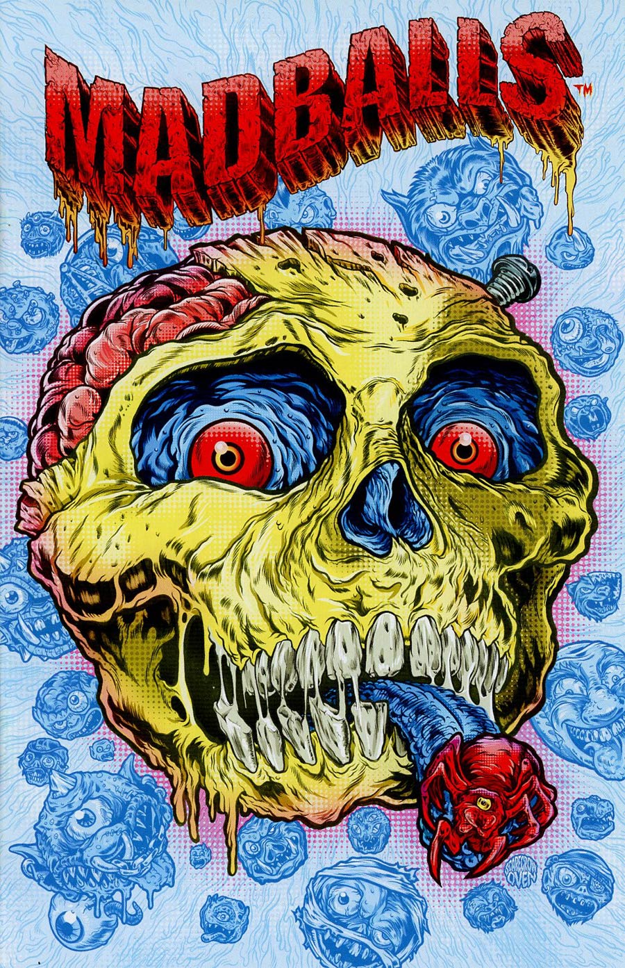 Mad Balls #1 Cover C Incentive Scarecrowoven Variant Cover