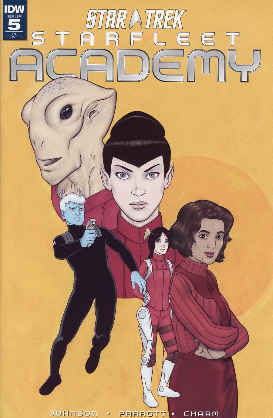 Star Trek Starfleet Academy (IDW) #5 Cover C Incentive Malachi Ward Variant Cover