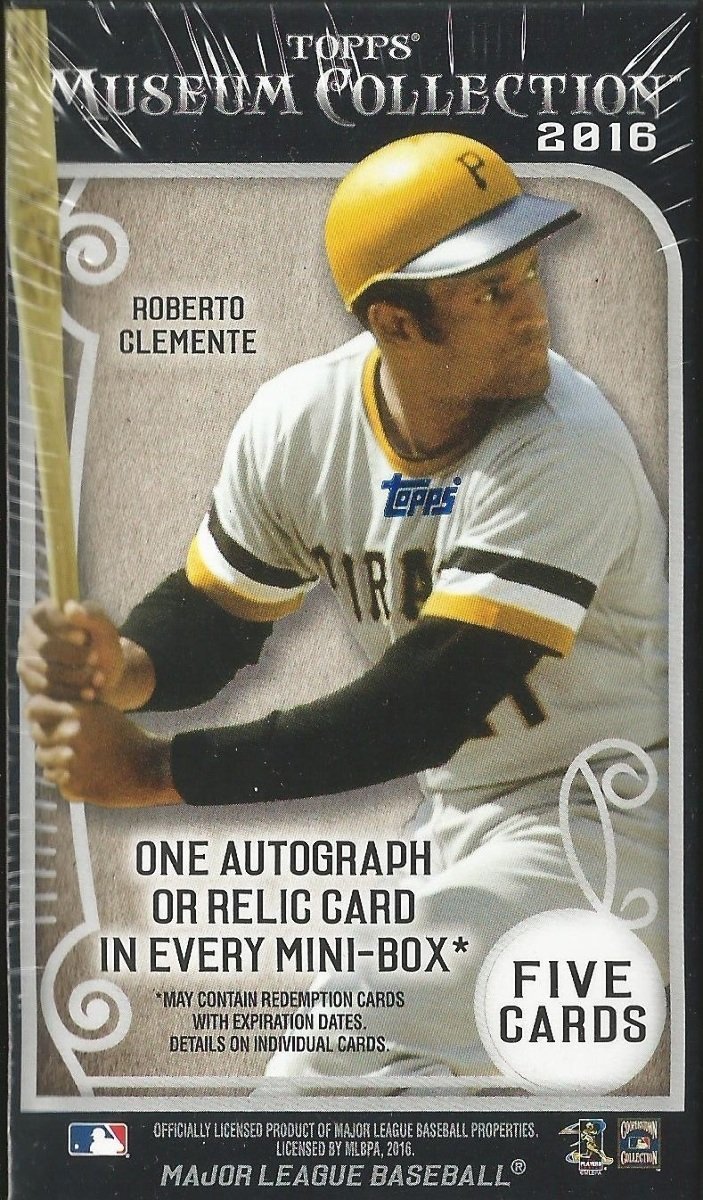 Topps 2016 Museum Collection Baseball Trading Cards Pack