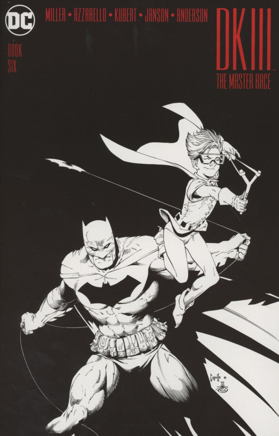 Dark Knight III The Master Race #6 Cover C Midtown Exclusive Greg Capullo Sketch Variant Cover