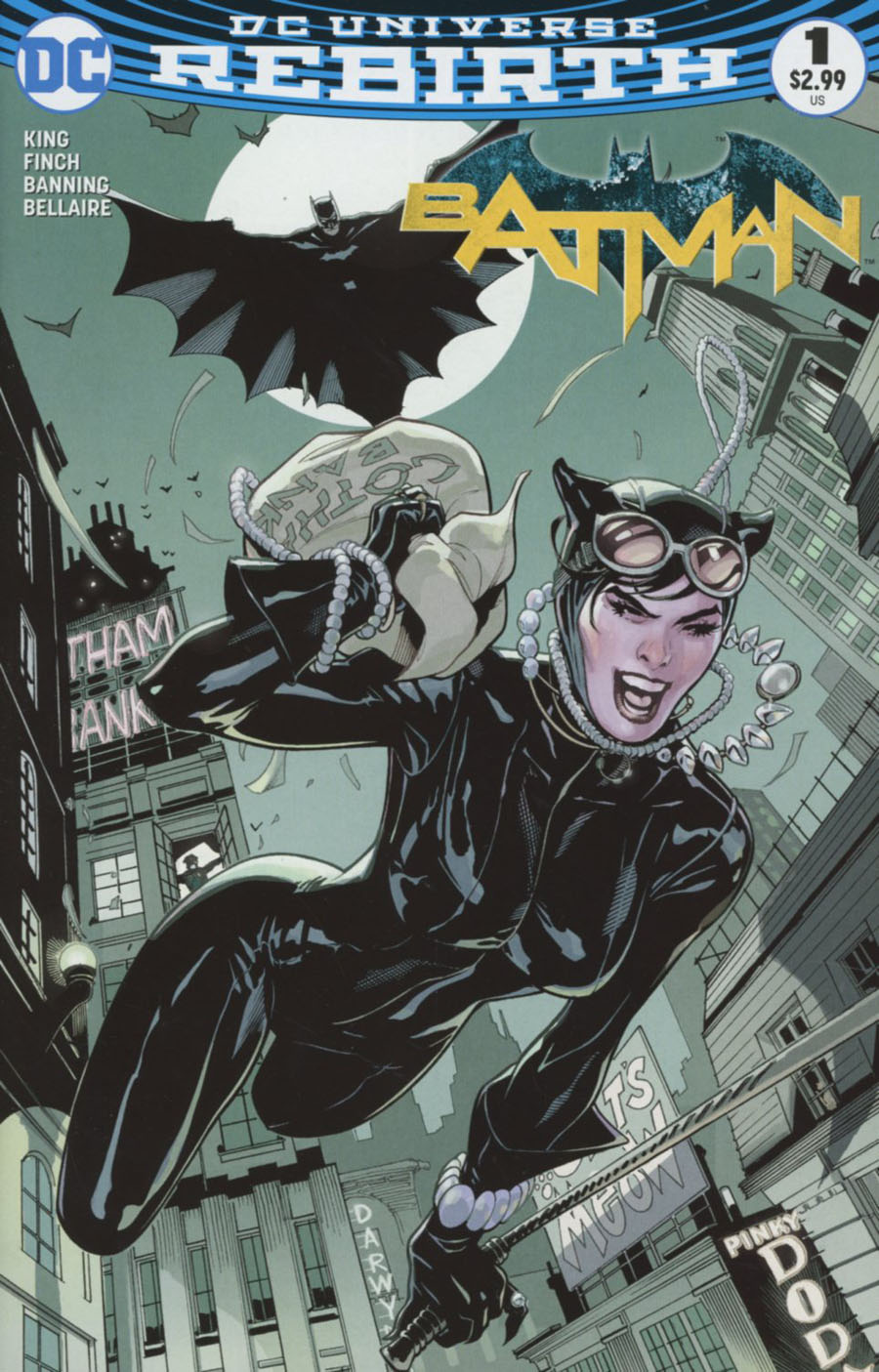 Batman Vol 3 #1 Cover B Midtown Exclusive Terry Dodson Color Variant Cover