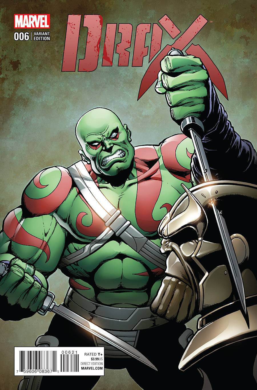 Drax #6 Cover C Incentive Classic Variant Cover