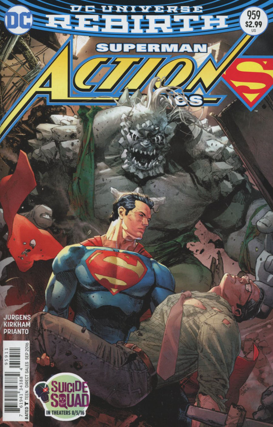 Action Comics Vol 2 #959 Cover A Regular Clay Mann Cover