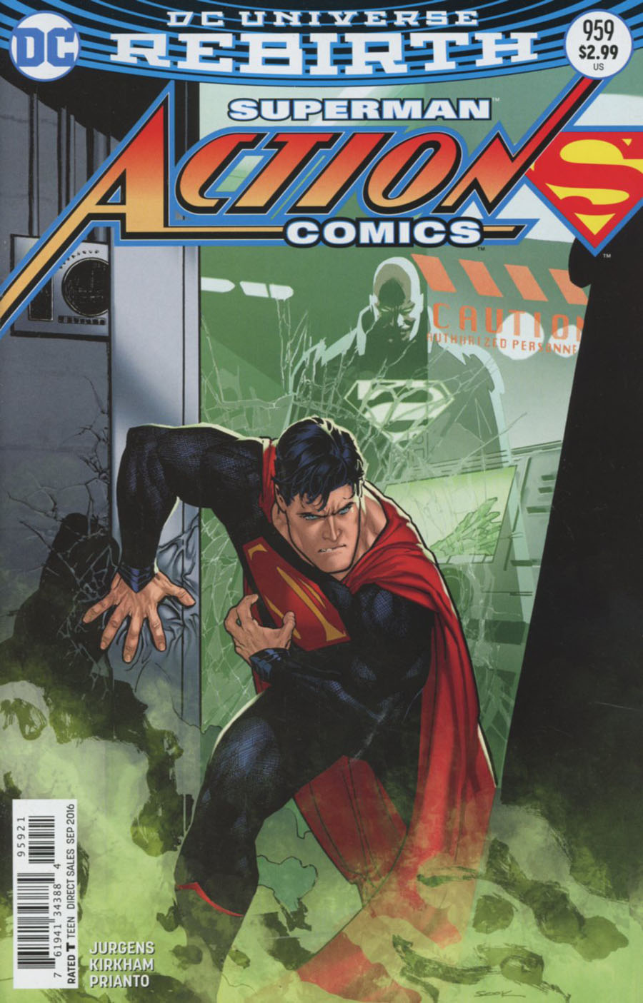Action Comics Vol 2 #959 Cover B Variant Ryan Sook Cover